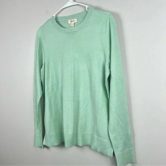 NEW Beautiful Teal Sweater, soft, stylish, from Style & Co.,  by Size Medium - Picture 3 of 9
